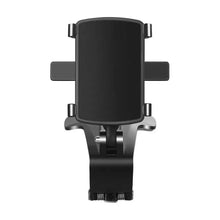 Car phone holder mount with stable 180-degree rotation, suitable for dashboard