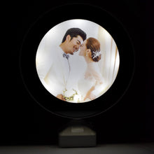 Curved LED mirror light suitable for wall mounting