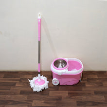 Magic mop set for home and office, steel spin