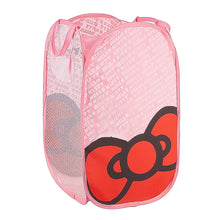 Printed waterproof canvas laundry bag for organizing clothes.