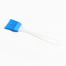 Pastry brush and silicone spatula for baking