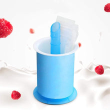 Homemade Popsicle Maker Manual Ice Cream Machine With Approx 20 Pcs Packing Bag Popsicle Mold Convenient Maker Manual Ice Cream Machine For Kids Adults DIY, Reusable