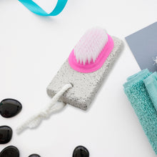 Hand and Foot Brush with pumice stone to Remove Dead Skin & Callus Stone Foot Scrubber Pedicure Brush For Dead Skin