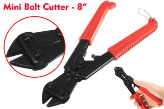 Small bolt cutter for easy wire cutting