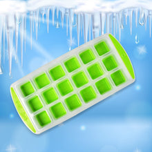 Ice cube tray with 18 cavities