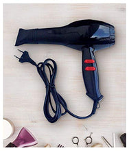 Professional hair dryer with sleek design and heat control.