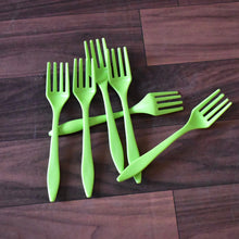 Kitchen fork set plastic 6 pieces.