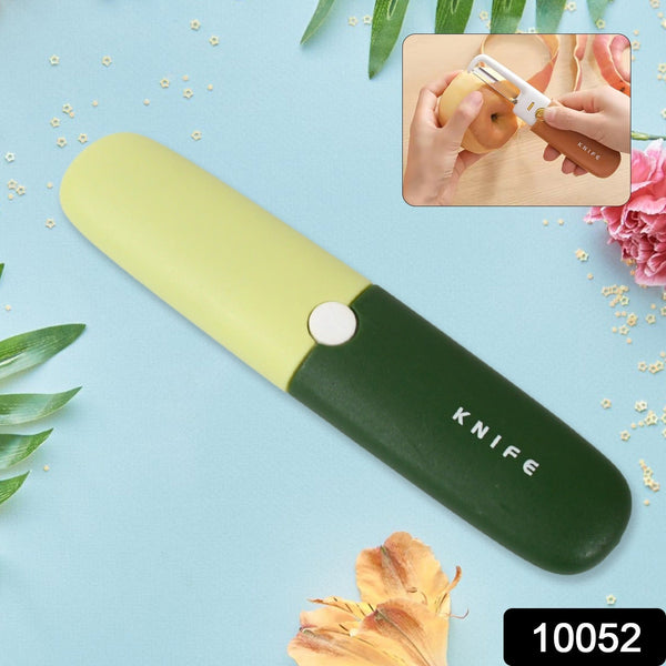 Multifunctional peeler Two in one fruit knife, fruit and vegetable cutting knife+sawtooth peeler, apple, carrot, potato, fruit slice antiskid