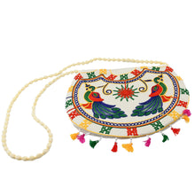 11 Inch Handcrafted Cotton Embroidered Shoulder Bag For Girls  Women (1 Pc)